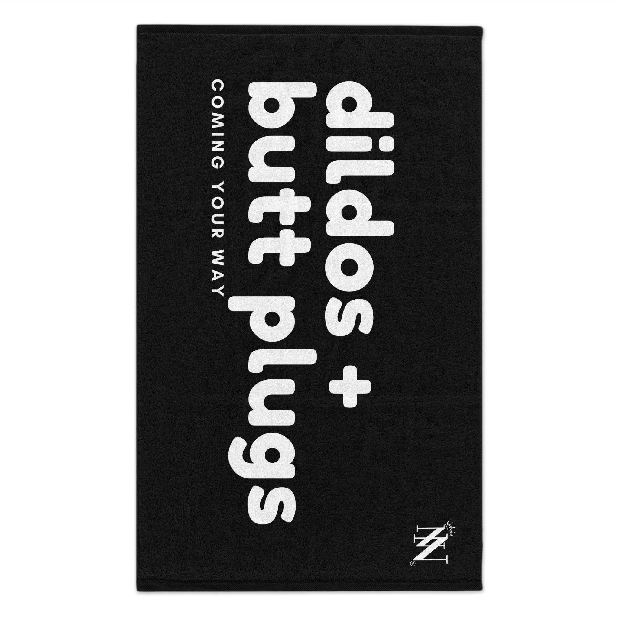 Dildo + Butt Plugs Coming Your Way | Mix & Match Soft Fun-Flirty Lovers’ Towels