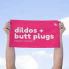 Dildo + Butt Plugs Your Way Pink Mix & Match Soft Sex Towels | Flirty Lovers’ Gifts