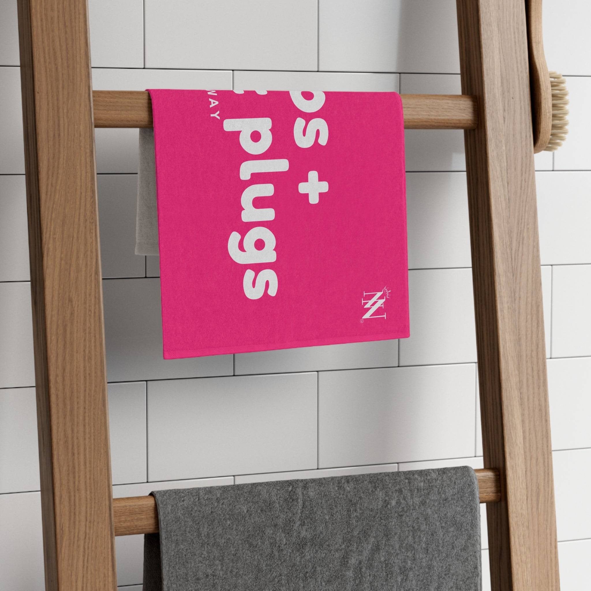 Dildo + Butt Plugs Your Way Pink Mix & Match Soft Sex Towels | Flirty Lovers’ Gifts