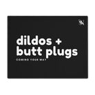 Dildos & Butt Plugs Coming Your Way | Mix & Match Playful Fun-Flirty Lovers’ Toy Mats