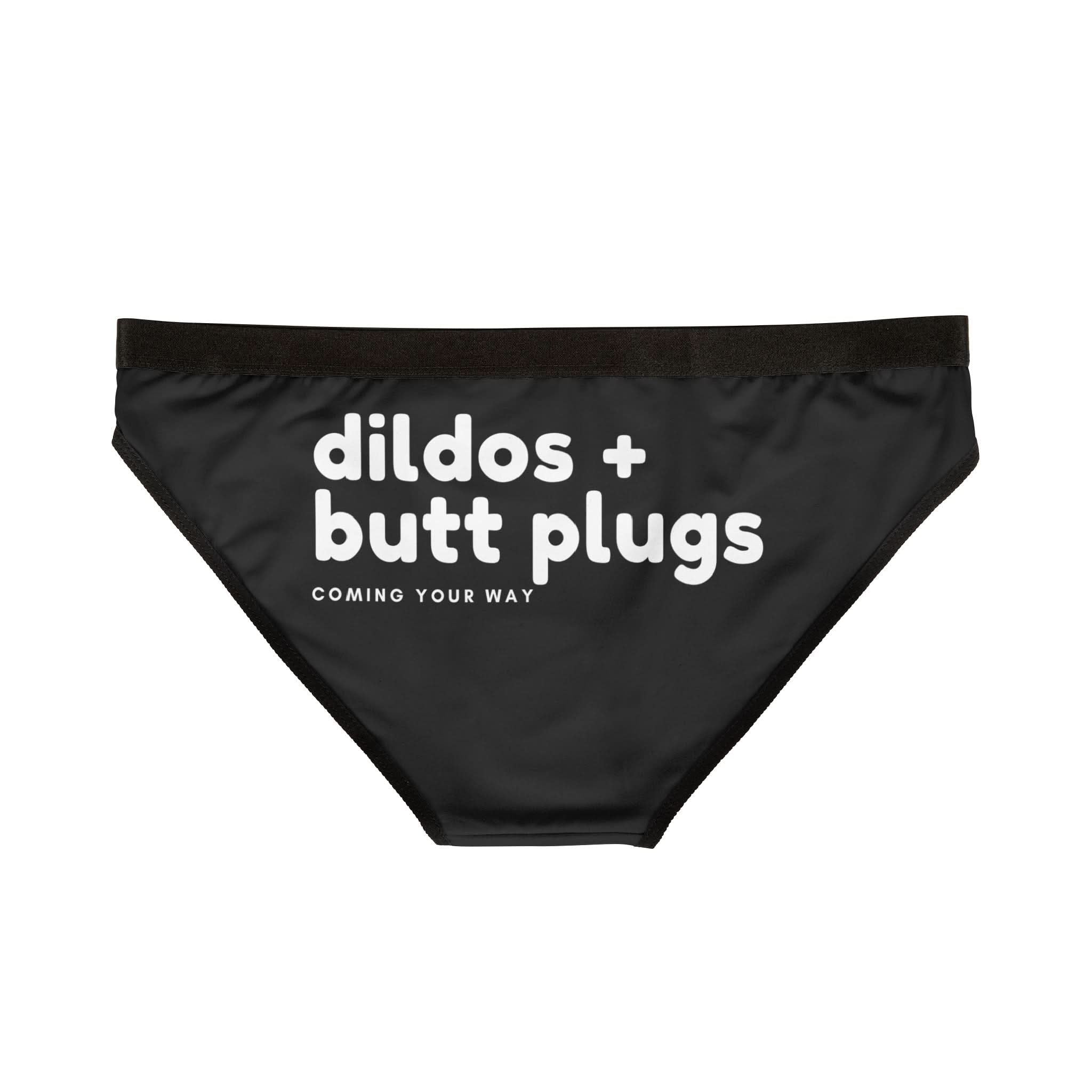 Dildos + Butt Plugs Coming Your Way | Mix & Match Women’s Fun-Flirty Lovers’ Panties