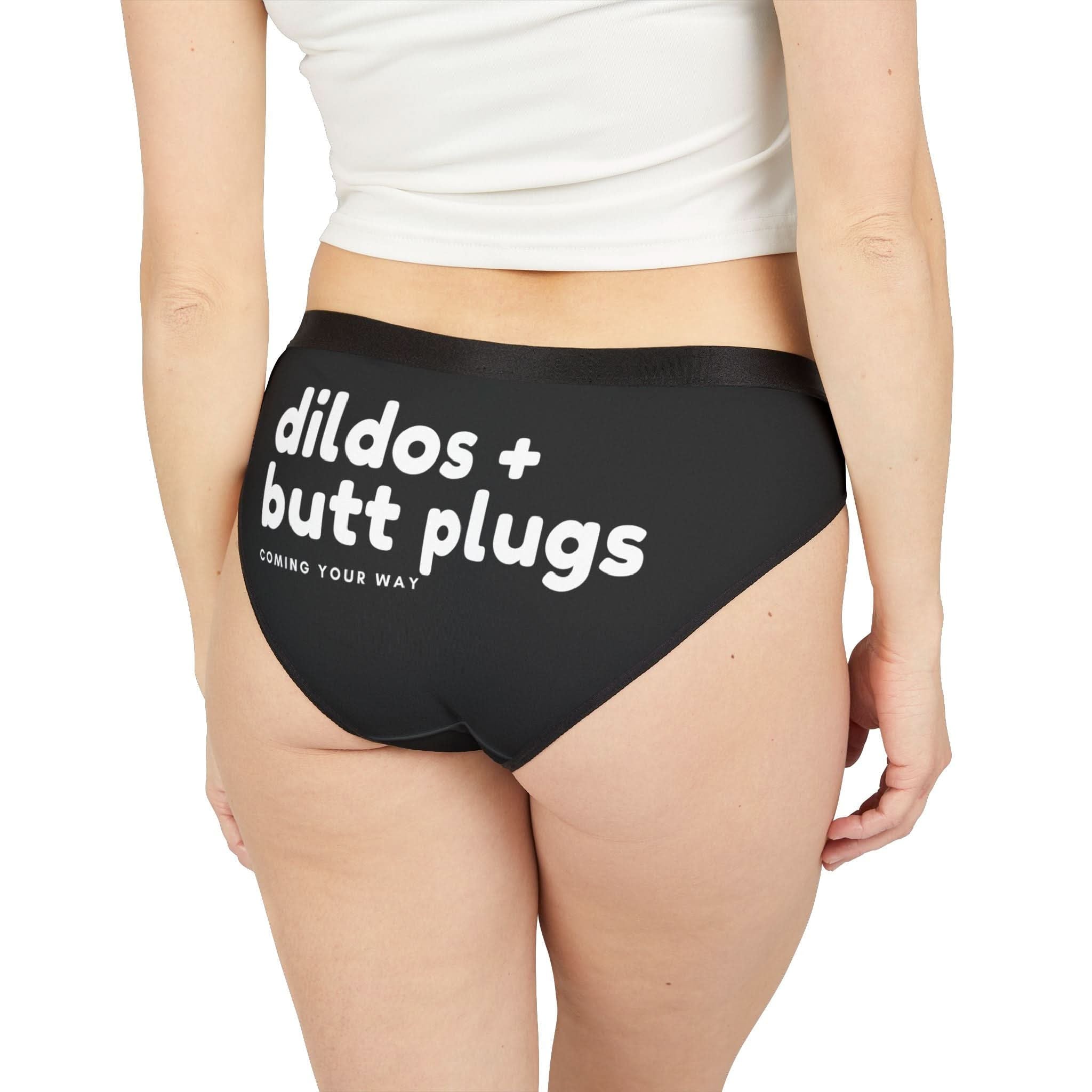 Dildos + Butt Plugs Coming Your Way | Mix & Match Women’s Fun-Flirty Lovers’ Panties