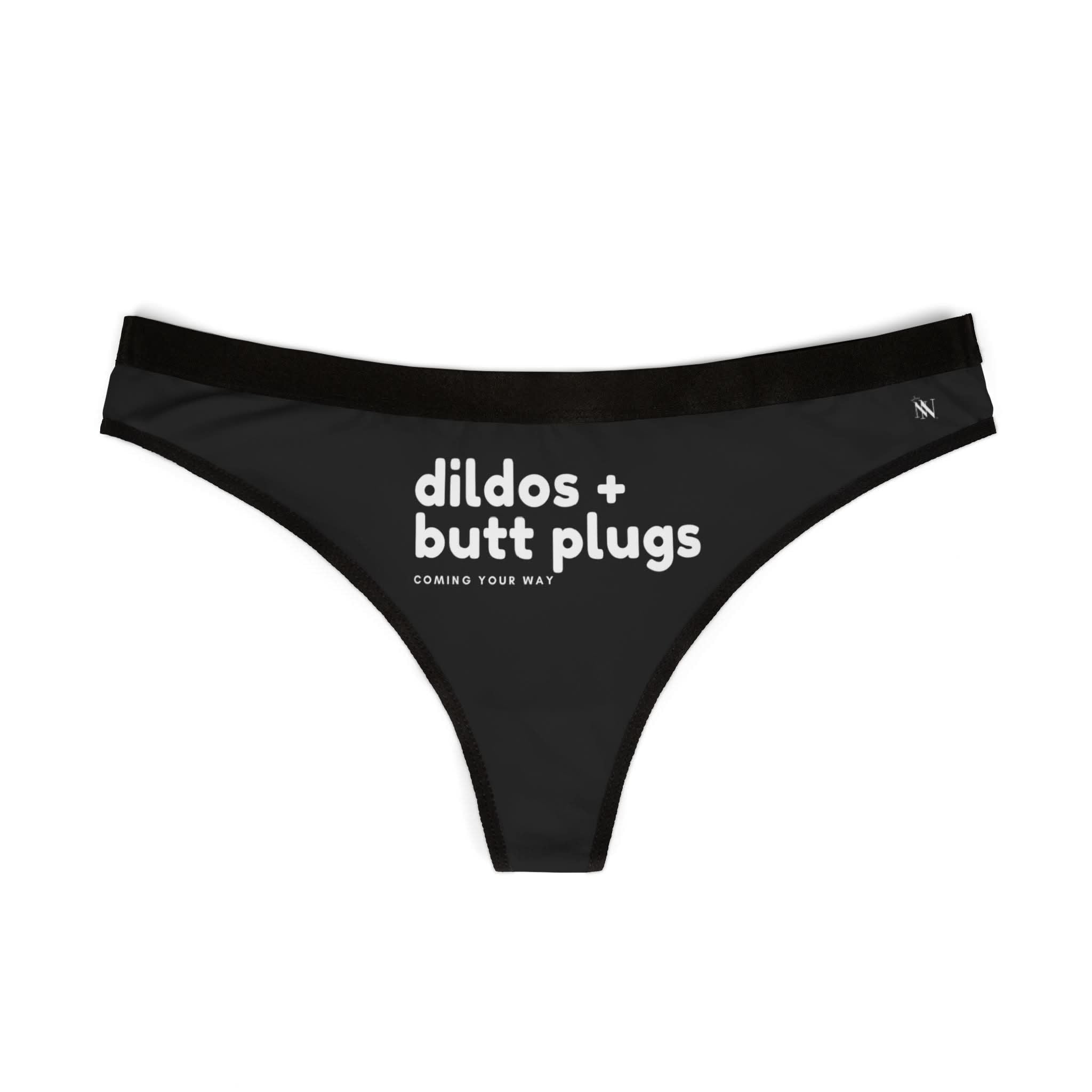 Dildos + Butt Plugs Coming Your Way | Mix & Match Women’s Fun-Flirty Lovers’ Thongs
