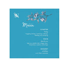 Dinner Menu Teal | Mix & Match Lils’ Fun-Flirty Lovers’ Towels