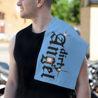 Dirty Angel Blue | Mix & Match Soft Fun-Flirty Lovers’ Towels