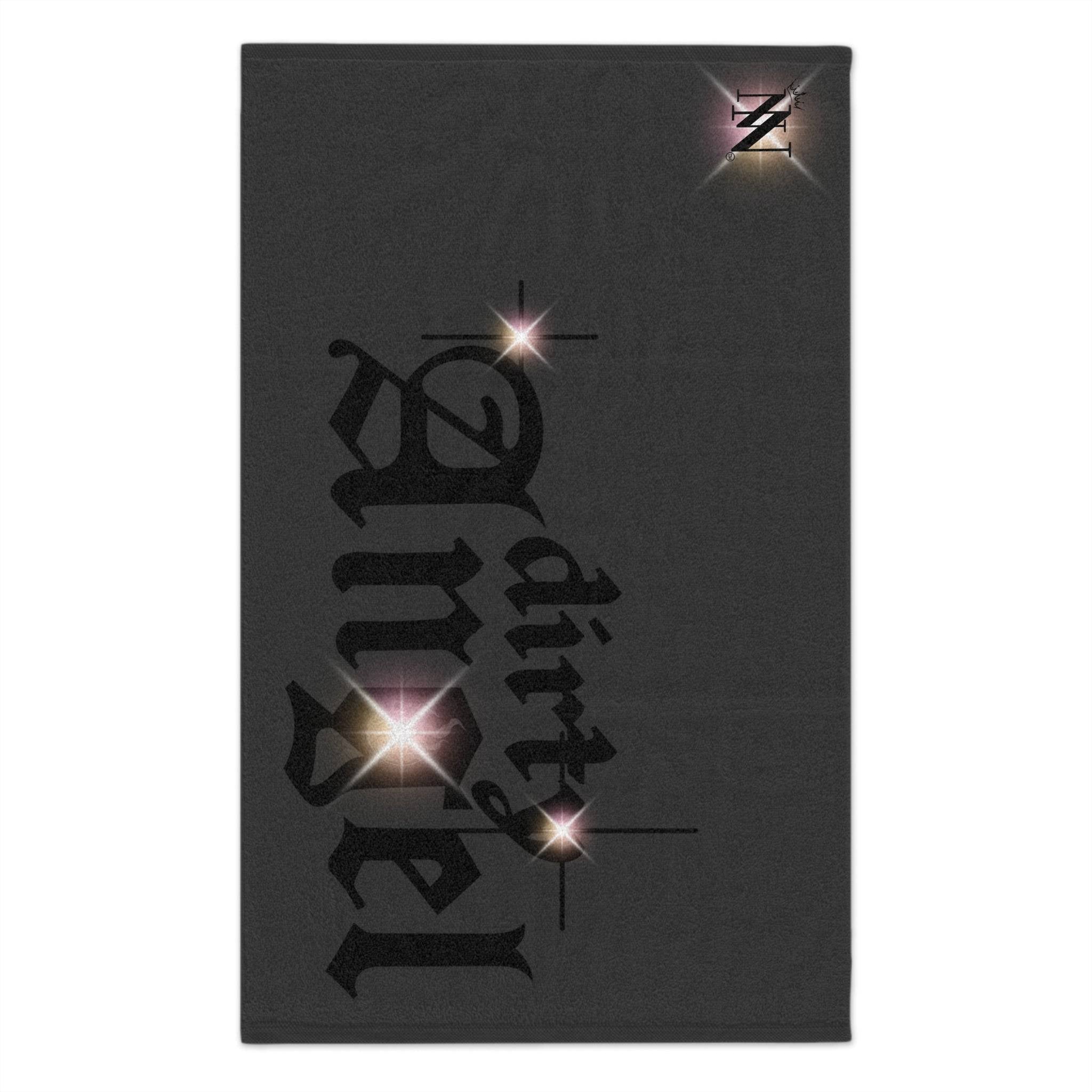 Dirty Angel Grey | Mix & Match Soft Fun-Flirty Lovers’ Towels