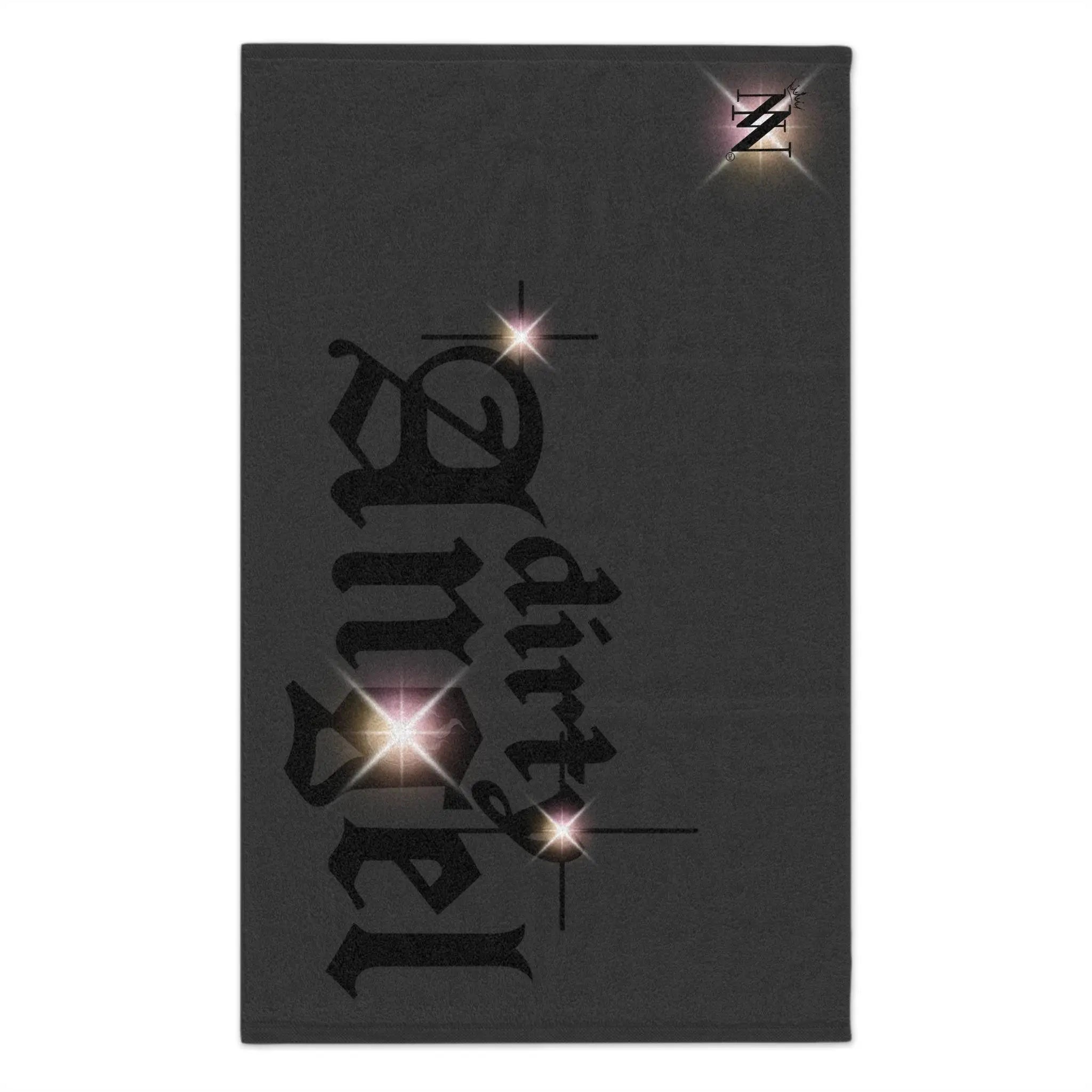 Dirty Angel Grey | Mix & Match Soft Fun-Flirty Lovers’ Towels