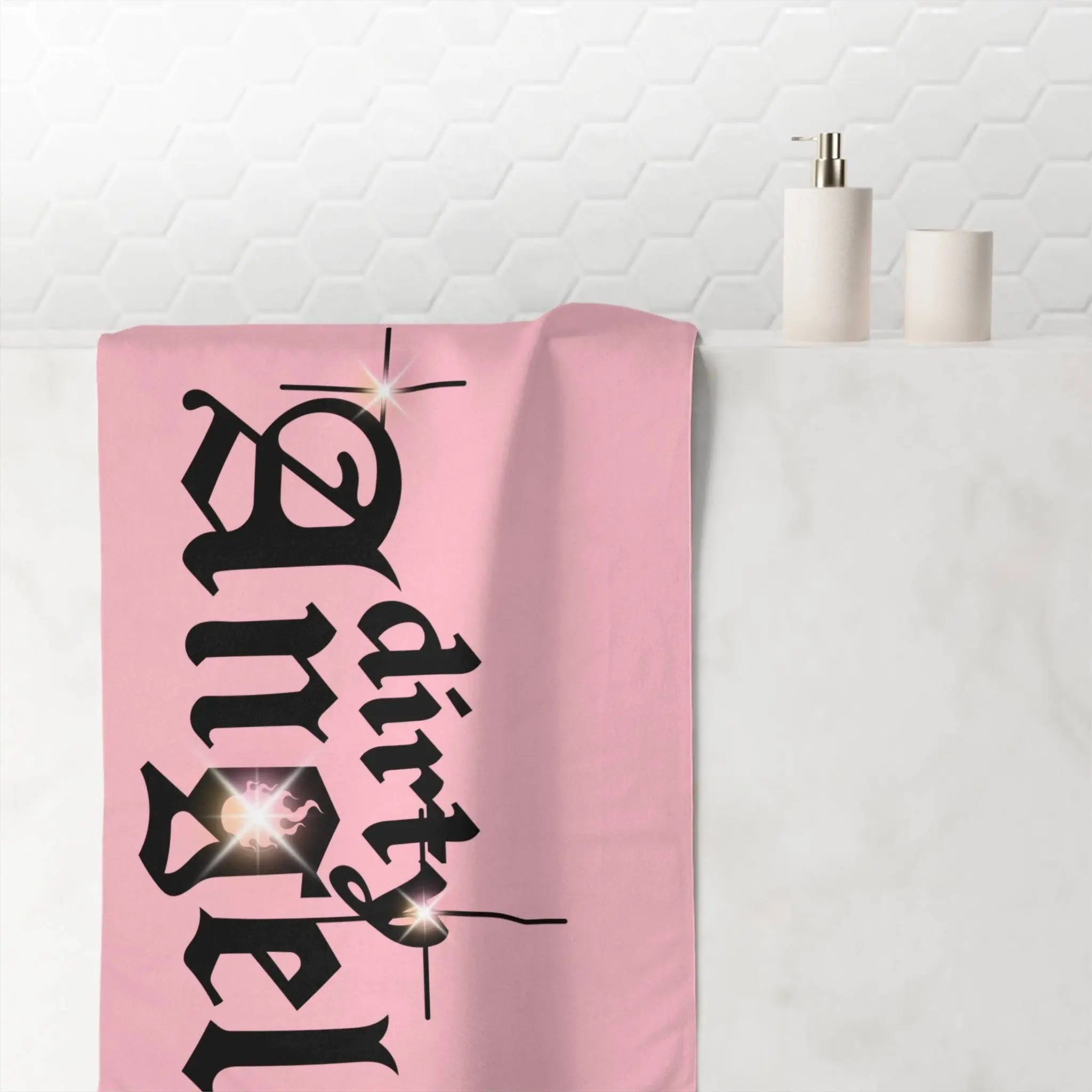 Dirty Angel | Mix & Match Naughty XL Fun-Flirty Lovers’ Towels