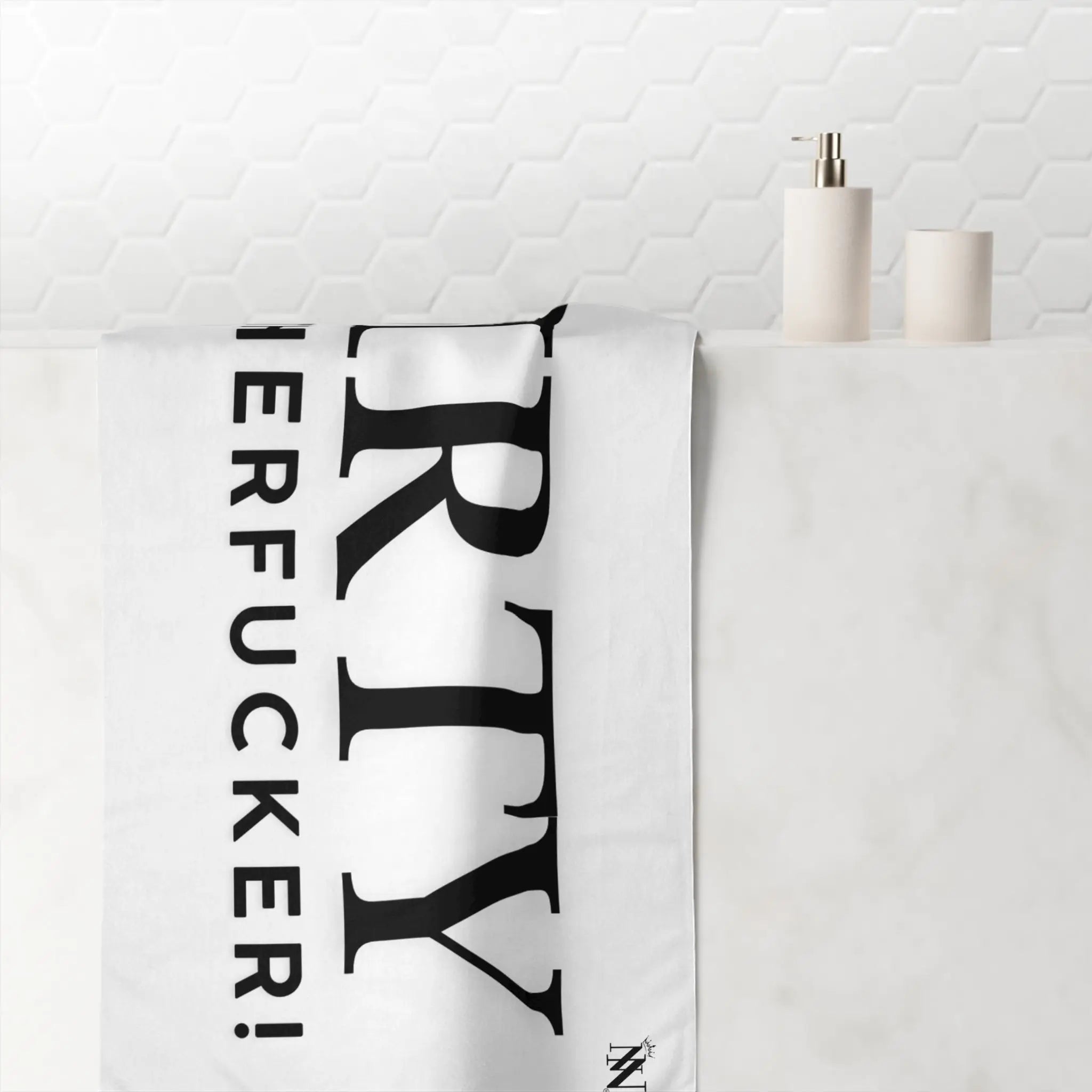 Dirty Motherfucker! | Mix & Match Naughty XL Fun-Flirty Lovers’ Towels