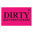 Dirty Motherfucker! Pink Mix & Match Soft Sex Towels | Flirty Lovers’ Gifts