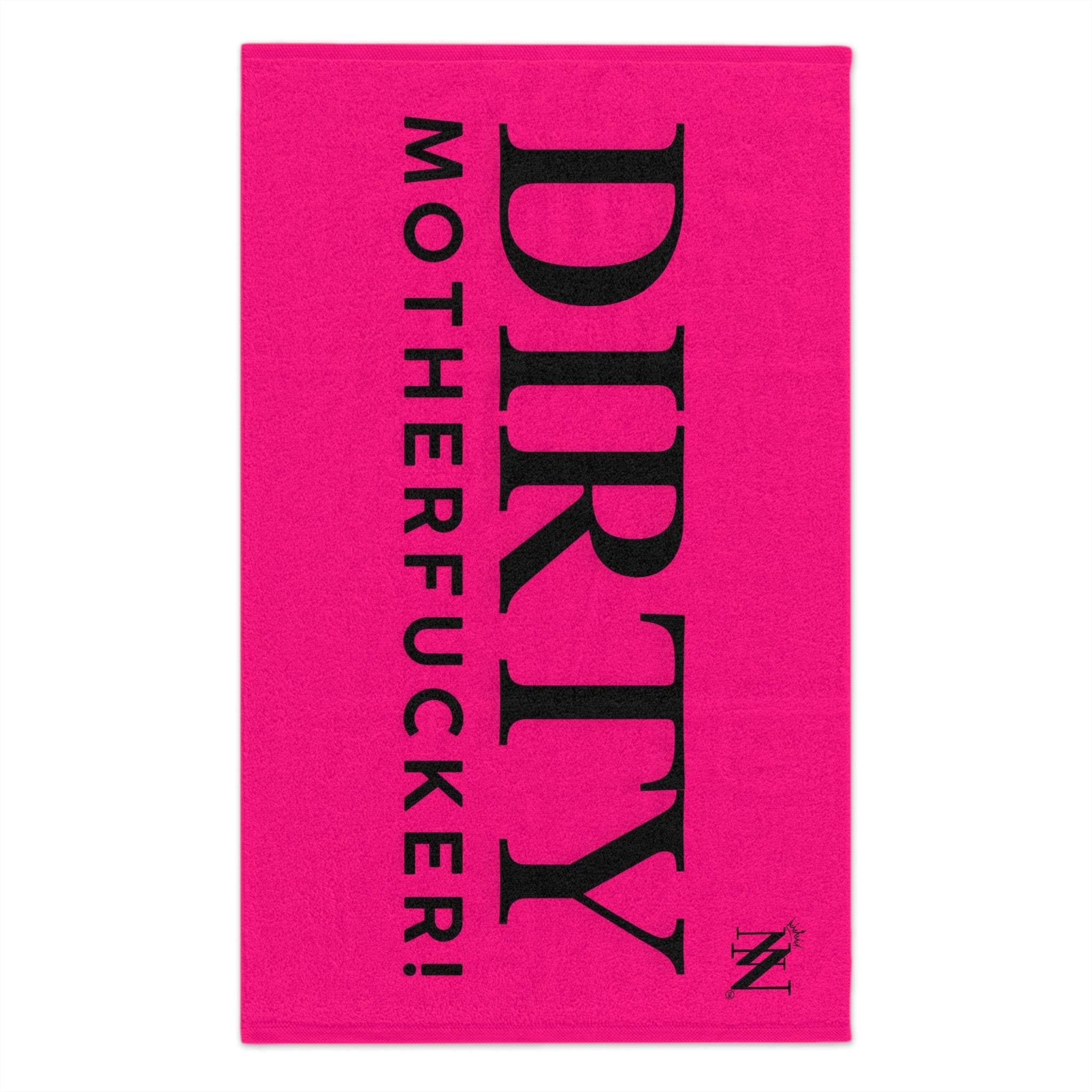 Dirty Motherfucker! Pink Mix & Match Soft Sex Towels | Flirty Lovers’ Gifts