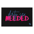 Dirty Sex Needed Black | Mix & Match Soft Sex Towels | Flirty Lovers’ Gifts