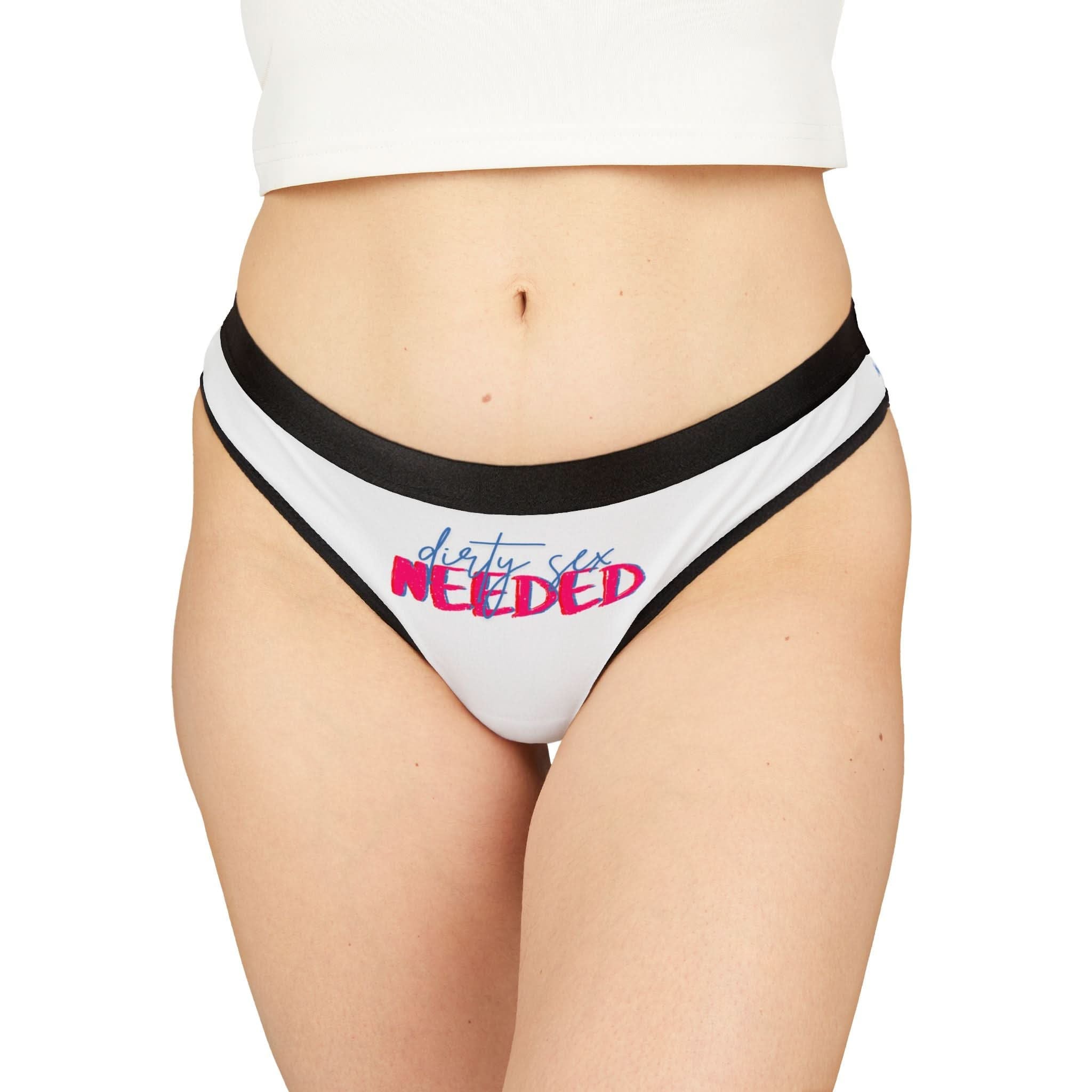 Dirty Sex Needed | Mix & Match Women’s Fun-Flirty Lovers’ Thongs