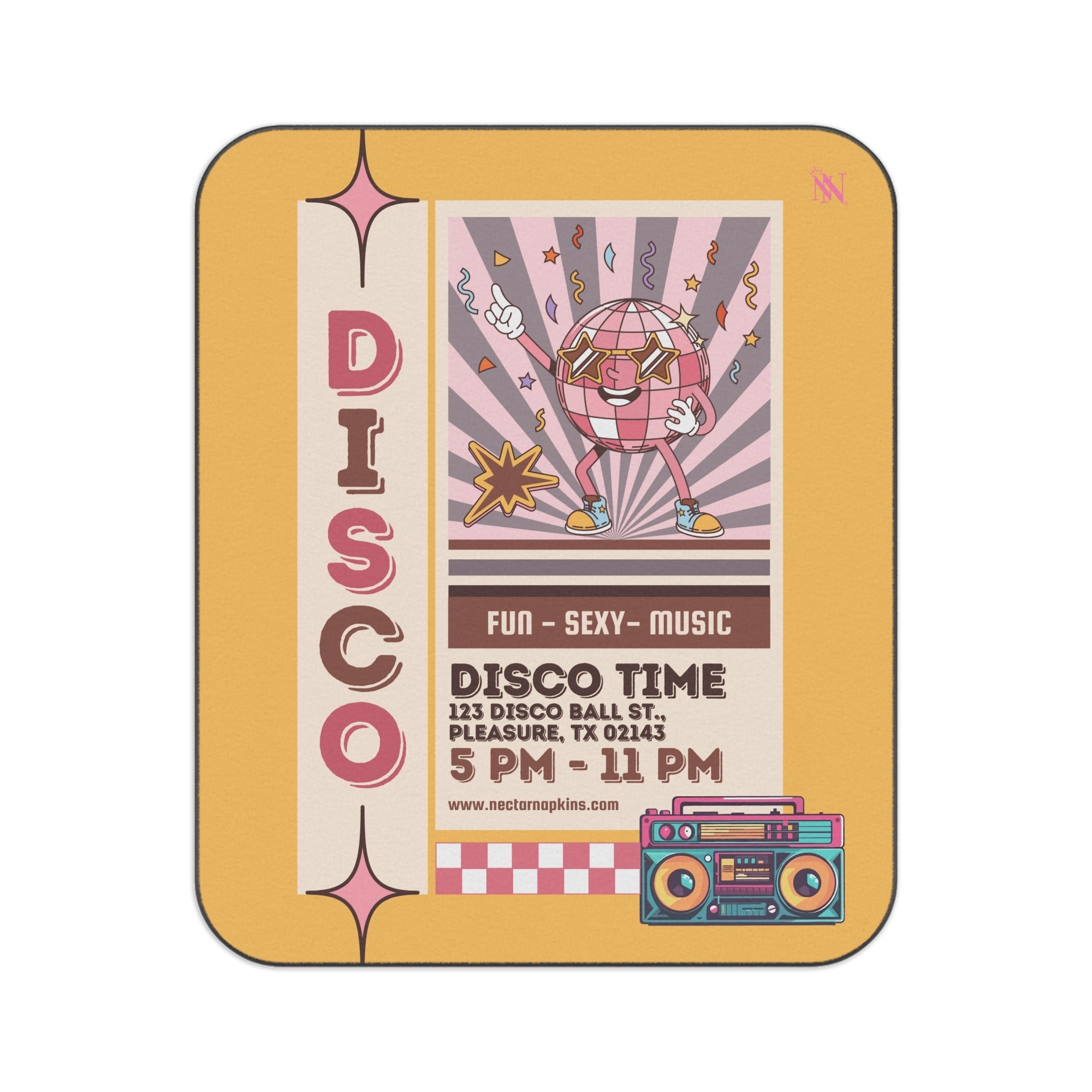 Disco | Mix Match Fun-Flirty Lovers’ Water-Resistant Blankets