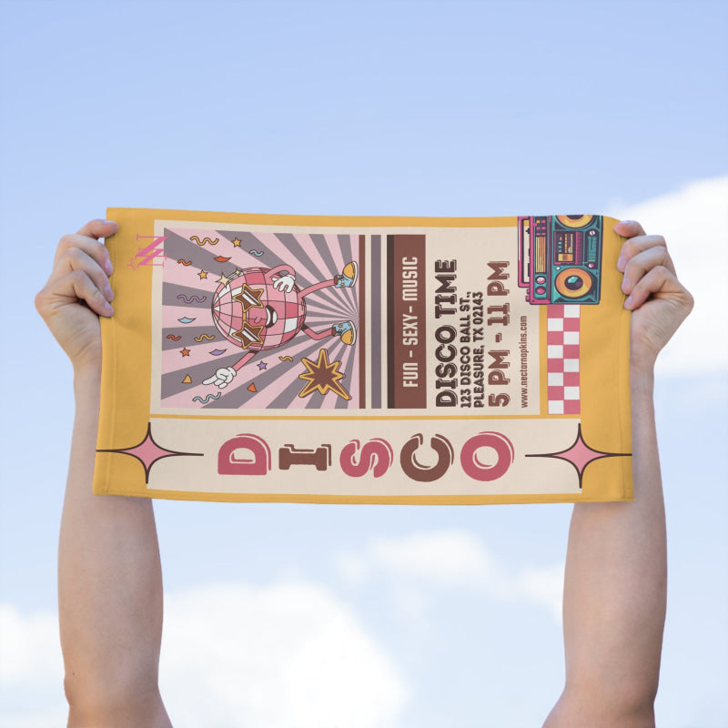 Disco | Mix & Match Soft Fun-Flirty Lovers’ Towels