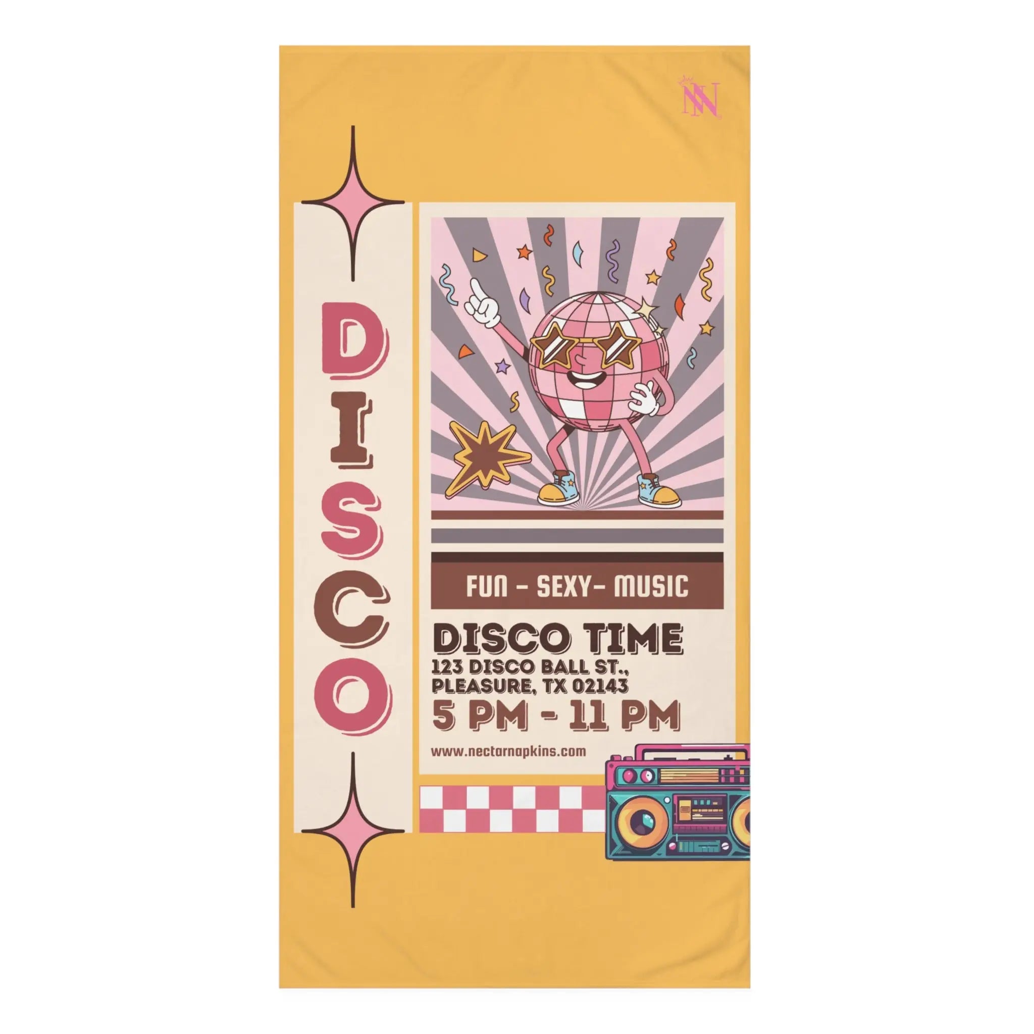 Disco | Mix & Match XL Fun-Flirty Lovers’ Towels