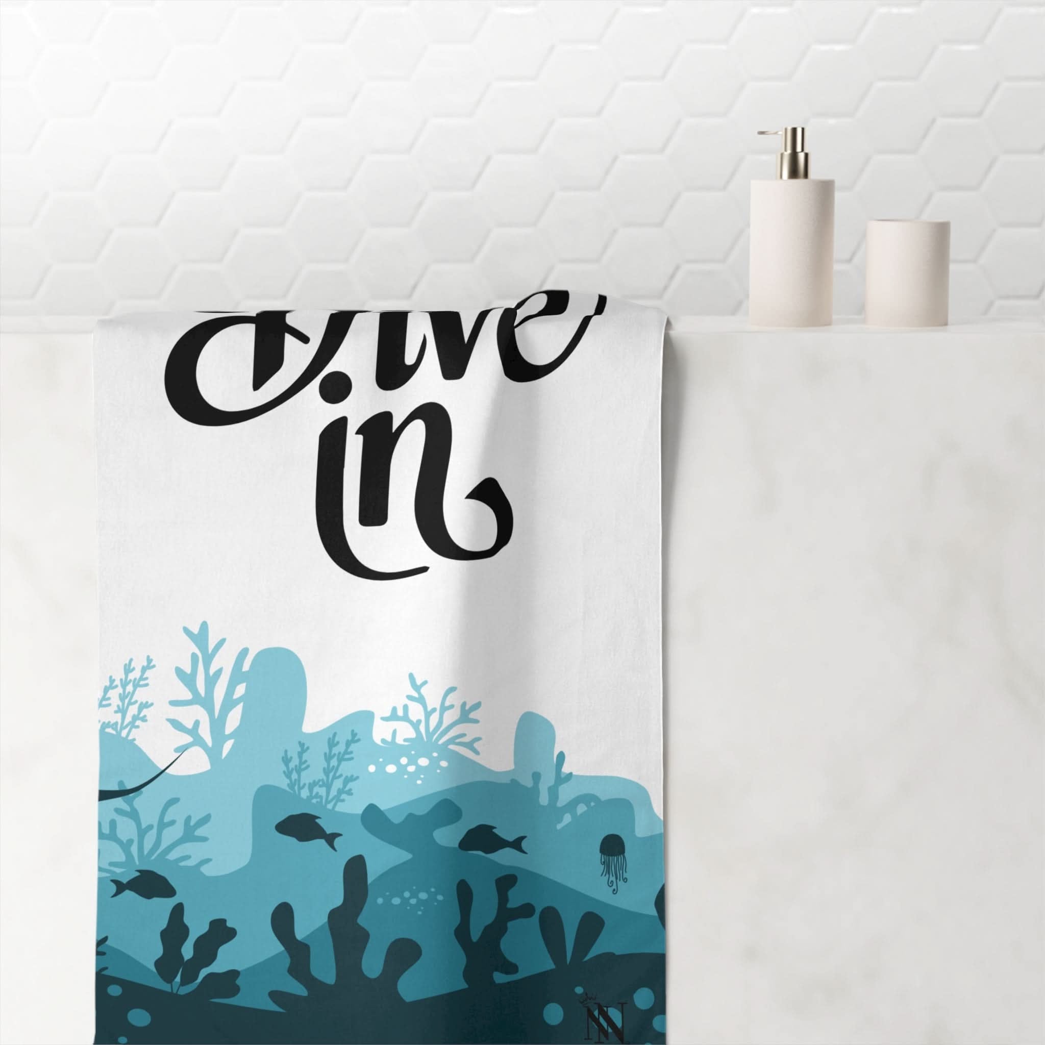 Dive In | Mix & Match Naughty XL Fun-Flirty Lovers’ Towels