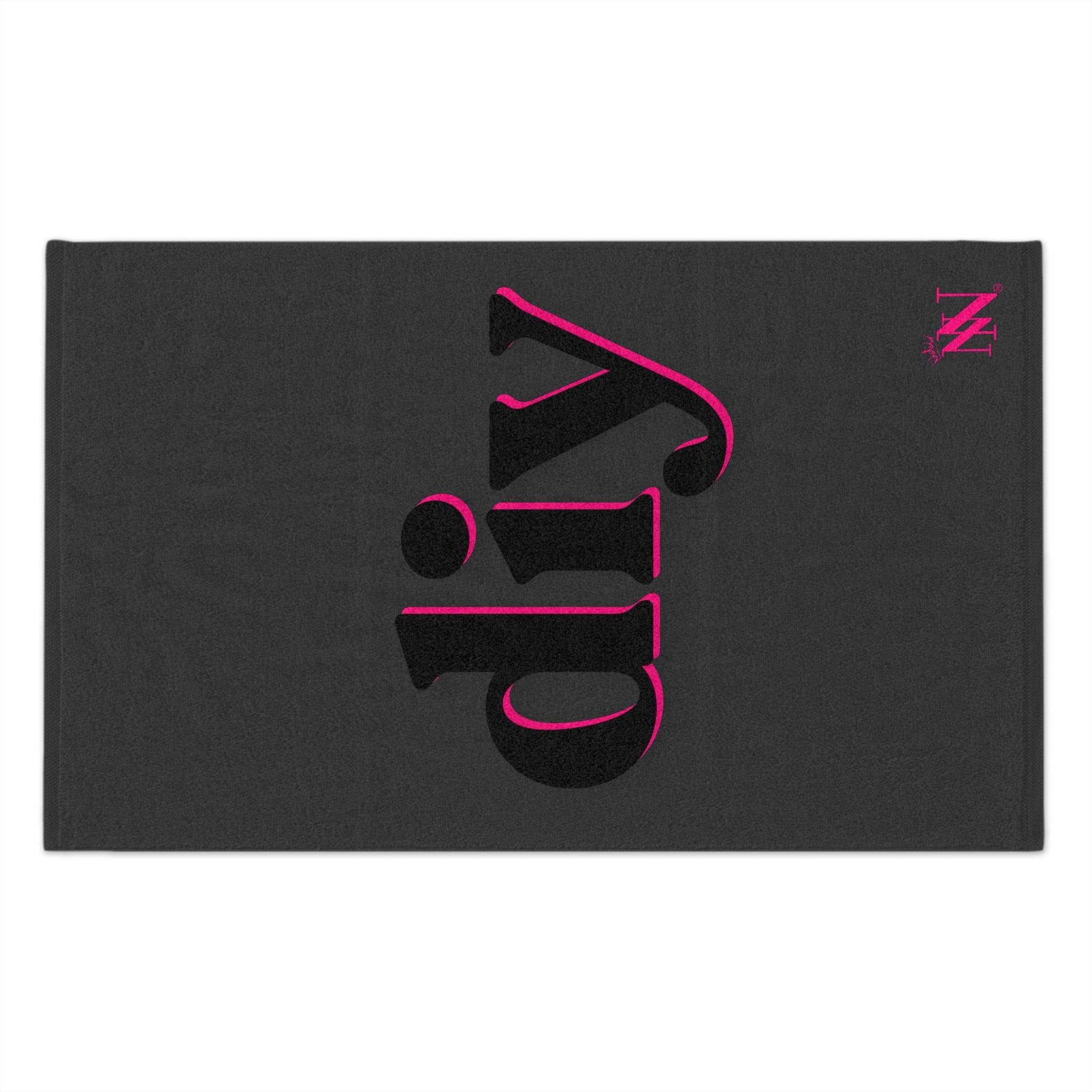 DIY Dark Grey Mix & Match Soft Sex Towels | Flirty Lovers’ Gifts