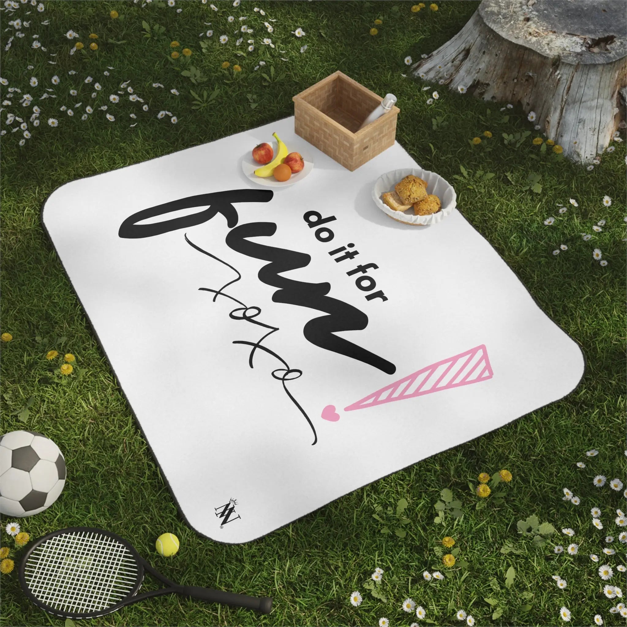 Do It For Fun! XOXO | Mix Match Fun-Flirty Lovers’ Water-Resistant Blankets