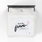 Do It For Fun! XOXO | Mix & Match Soft Fun-Flirty Lovers’ Blankets