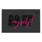 Do It Myself! Dark Grey Mix & Match Soft Sex Towels | Flirty Lovers’ Gifts