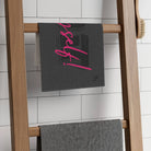 Do It Myself! Dark Grey Mix & Match Soft Sex Towels | Flirty Lovers’ Gifts