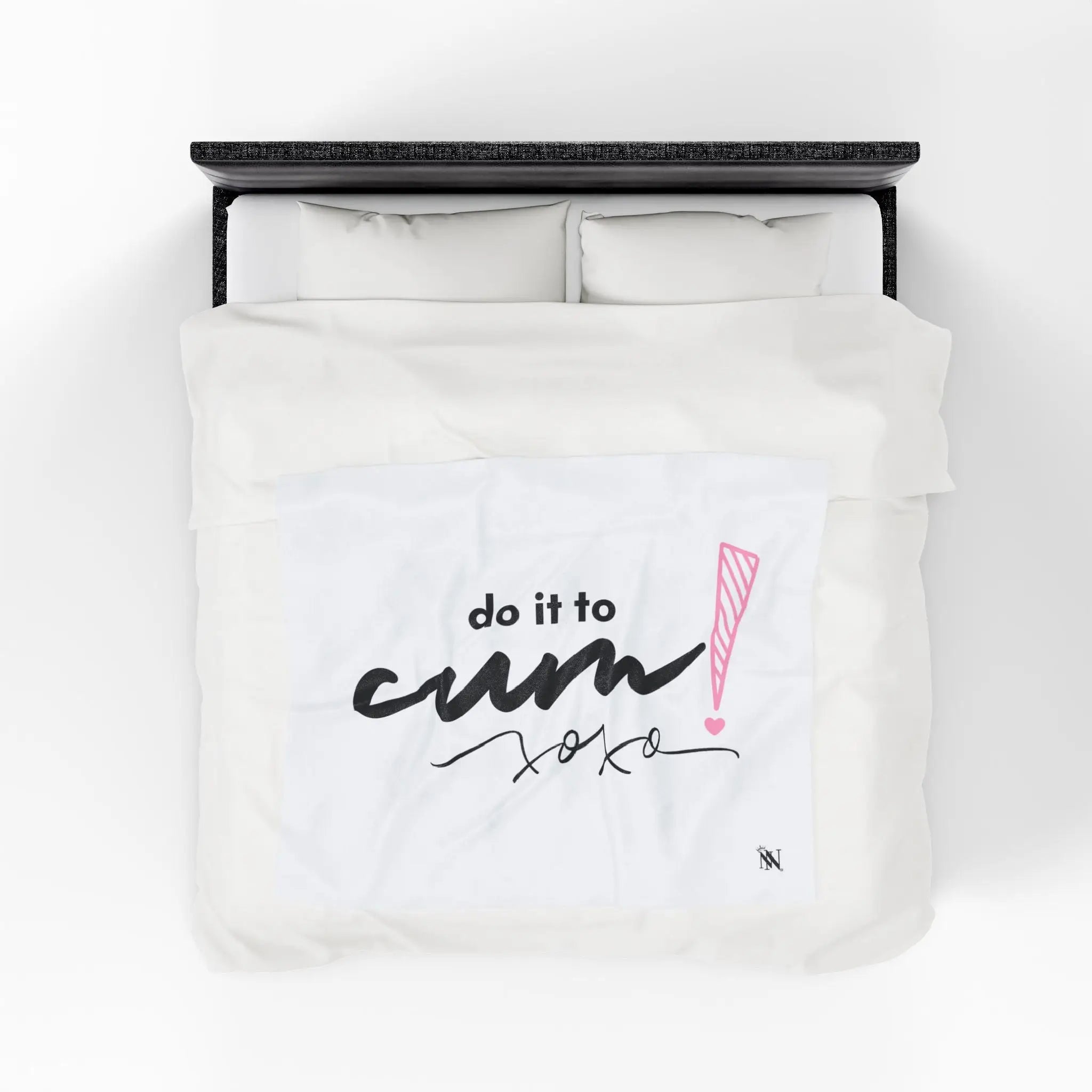Do It To Cum! XOXO | Mix & Match Soft Fun-Flirty Lovers’ Blankets