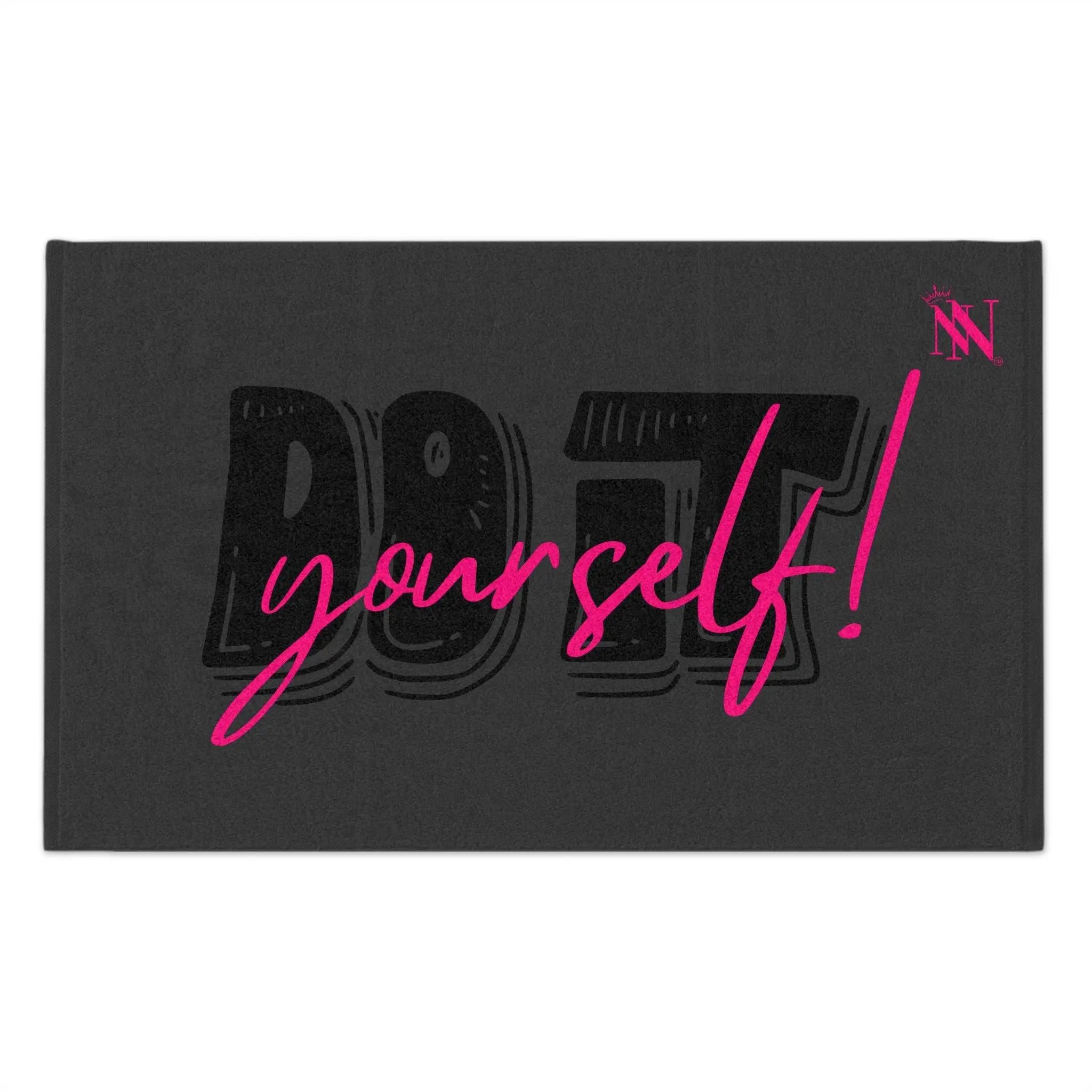Do It Yourself! Dark Grey Mix & Match Soft Sex Towels | Flirty Lovers’ Gifts