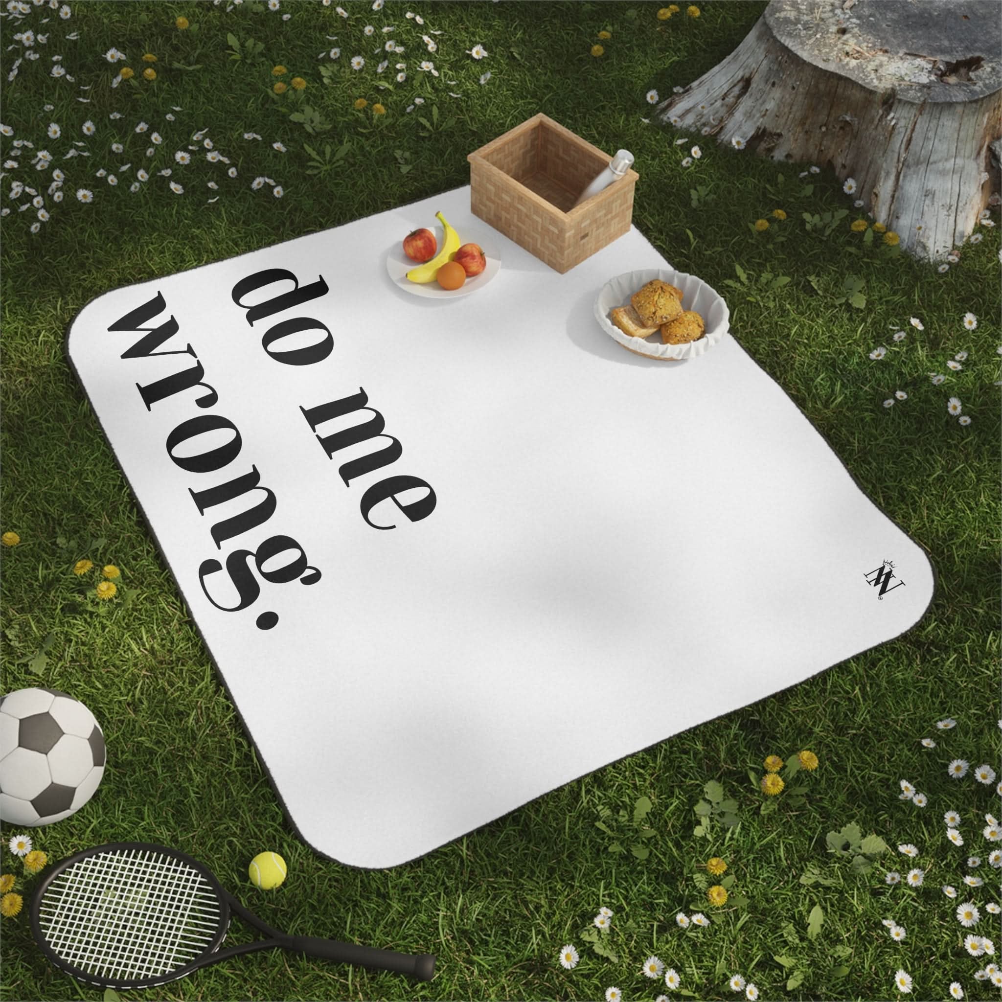 Do Me Wrong. | Mix Match Fun-Flirty Lovers’ Water-Resistant Blankets