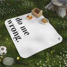 Do Me Wrong. | Mix Match Fun-Flirty Lovers’ Water-Resistant Blankets
