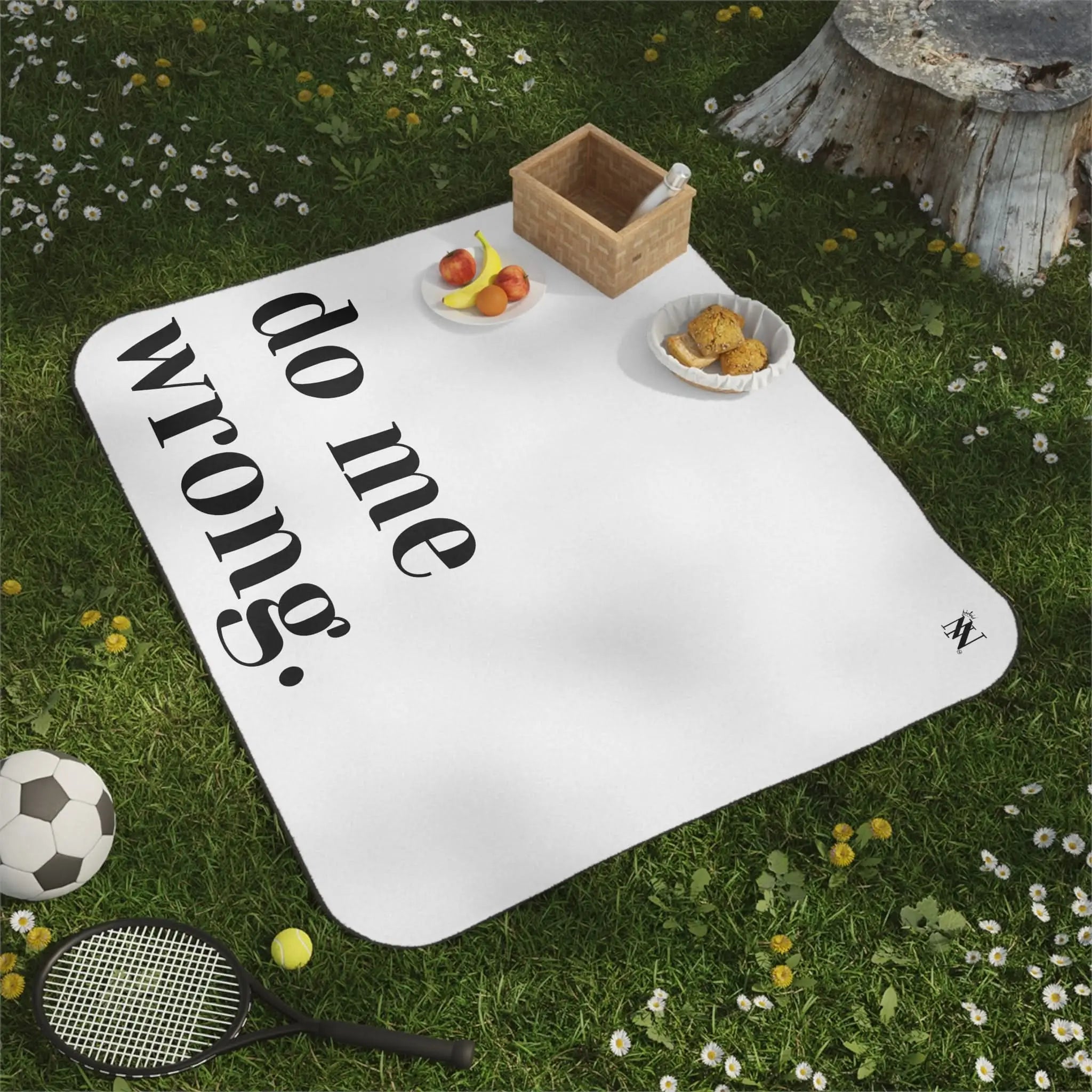 Do Me Wrong. | Mix Match Fun-Flirty Lovers’ Water-Resistant Blankets
