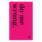 Do Me Wrong Pink Mix & Match Soft Sex Towels | Flirty Lovers’ Gifts