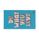 Do What You Love Turquoise | Mix & Match Original Fun-Flirty Lovers’ Towels
