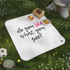 Do You Like What You See? | Mix Match Fun-Flirty Lovers’ Water-Resistant Blankets