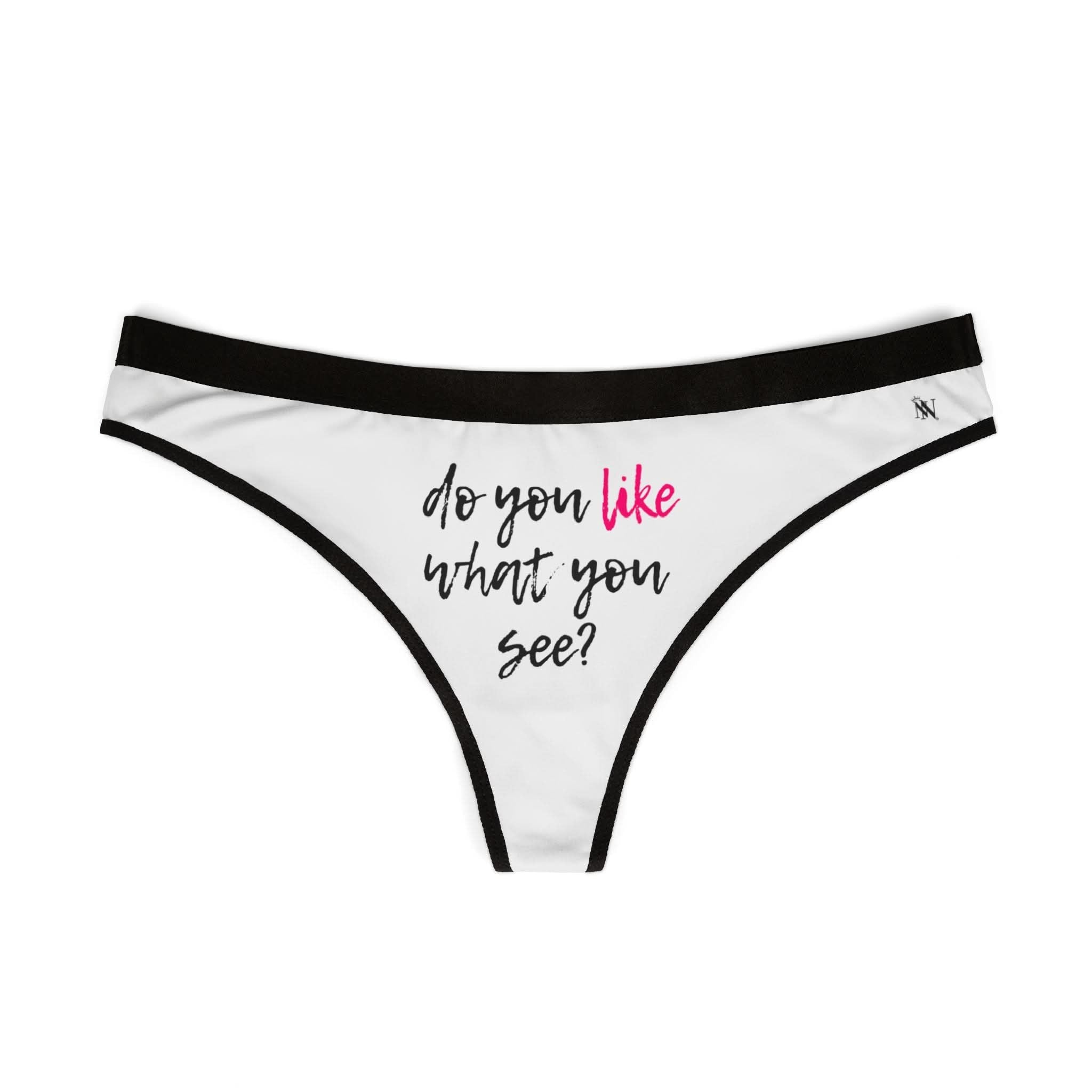 Do You Like What You See? | Mix & Match Women’s Fun-Flirty Lovers’ Thongs