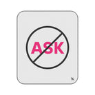 Don’t Ask | Mix Match Fun-Flirty Lovers’ Water-Resistant Blankets