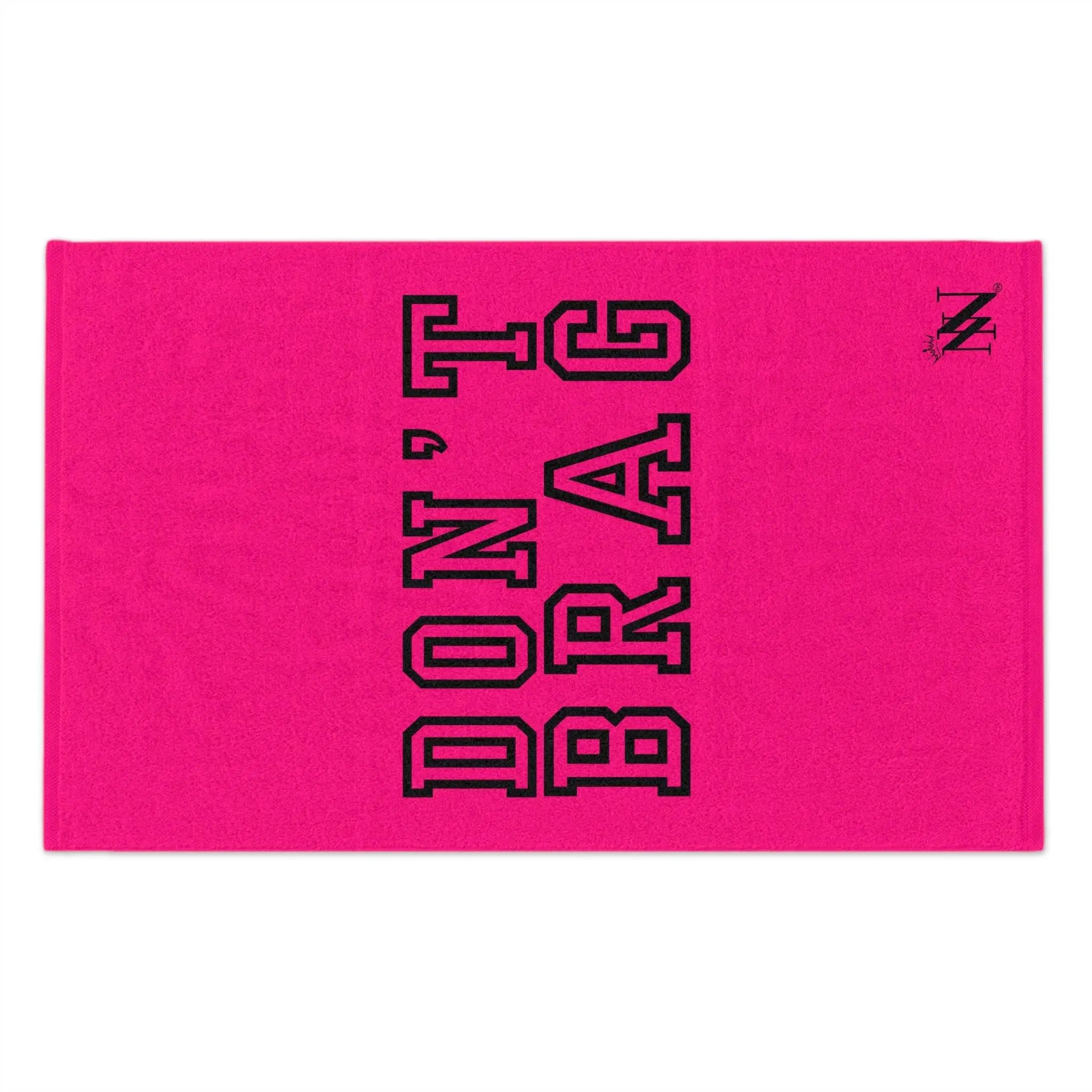 Don’t Brag Pink Mix & Match Soft Sex Towels | Flirty Lovers’ Gifts