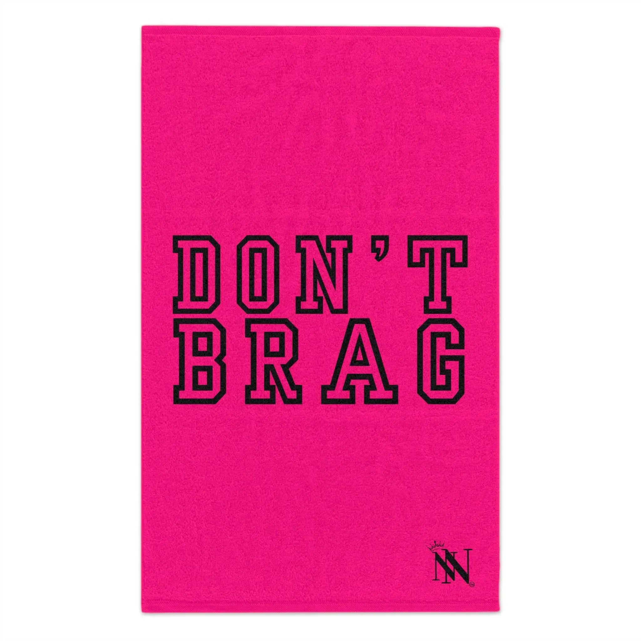Don’t Brag Pink Mix & Match Soft Sex Towels | Flirty Lovers’ Gifts