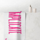 Don’t Complicate | Mix & Match Naughty XL Fun-Flirty Lovers’ Towels