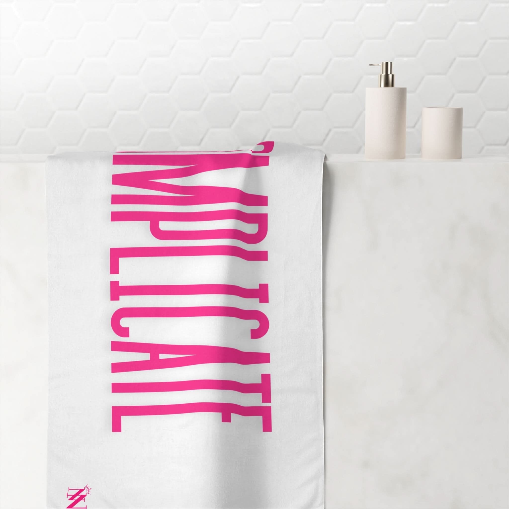 Don’t Complicate | Mix & Match Naughty XL Fun-Flirty Lovers’ Towels