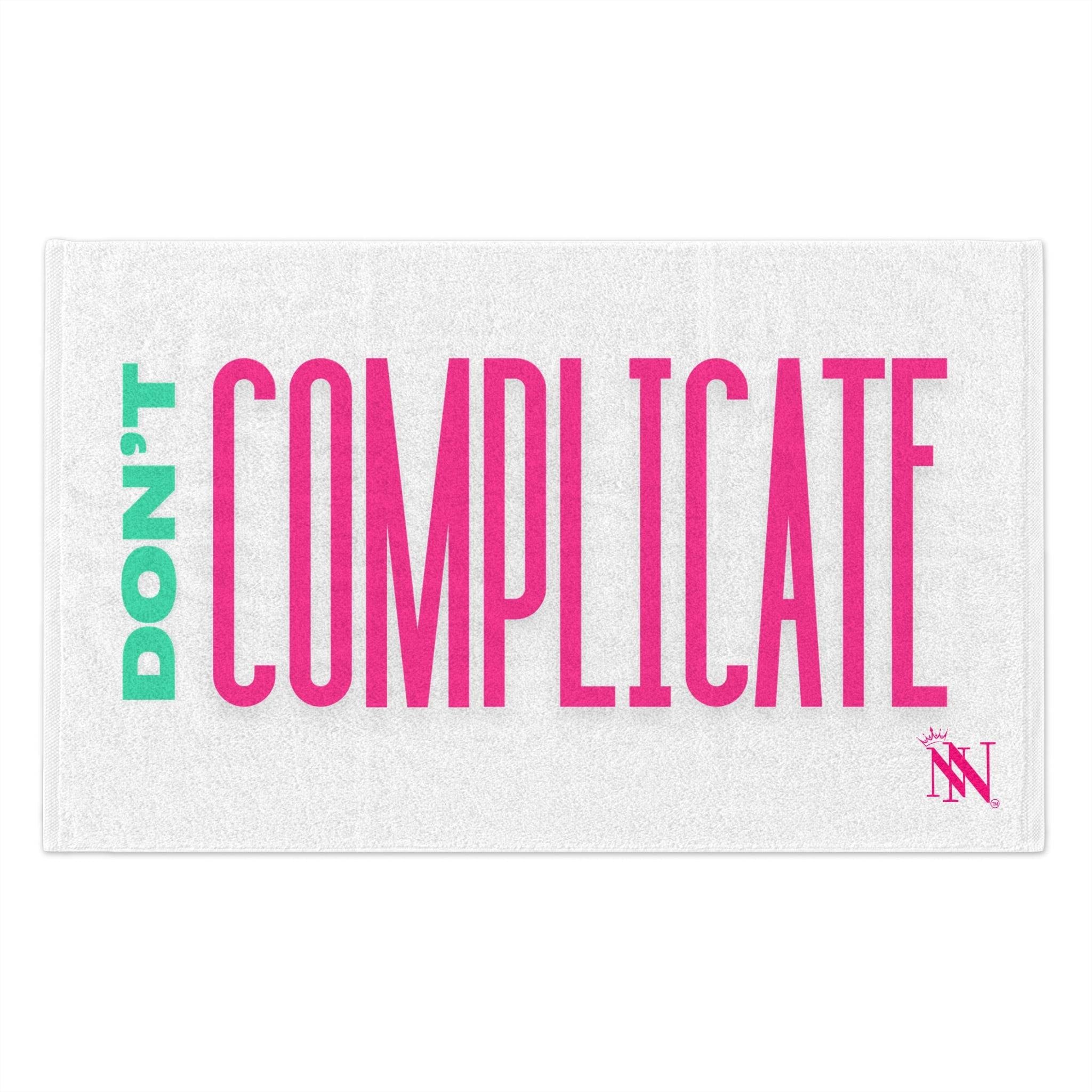Don’t Complicate | Mix & Match Soft Fun-Flirty Lovers’ Towels
