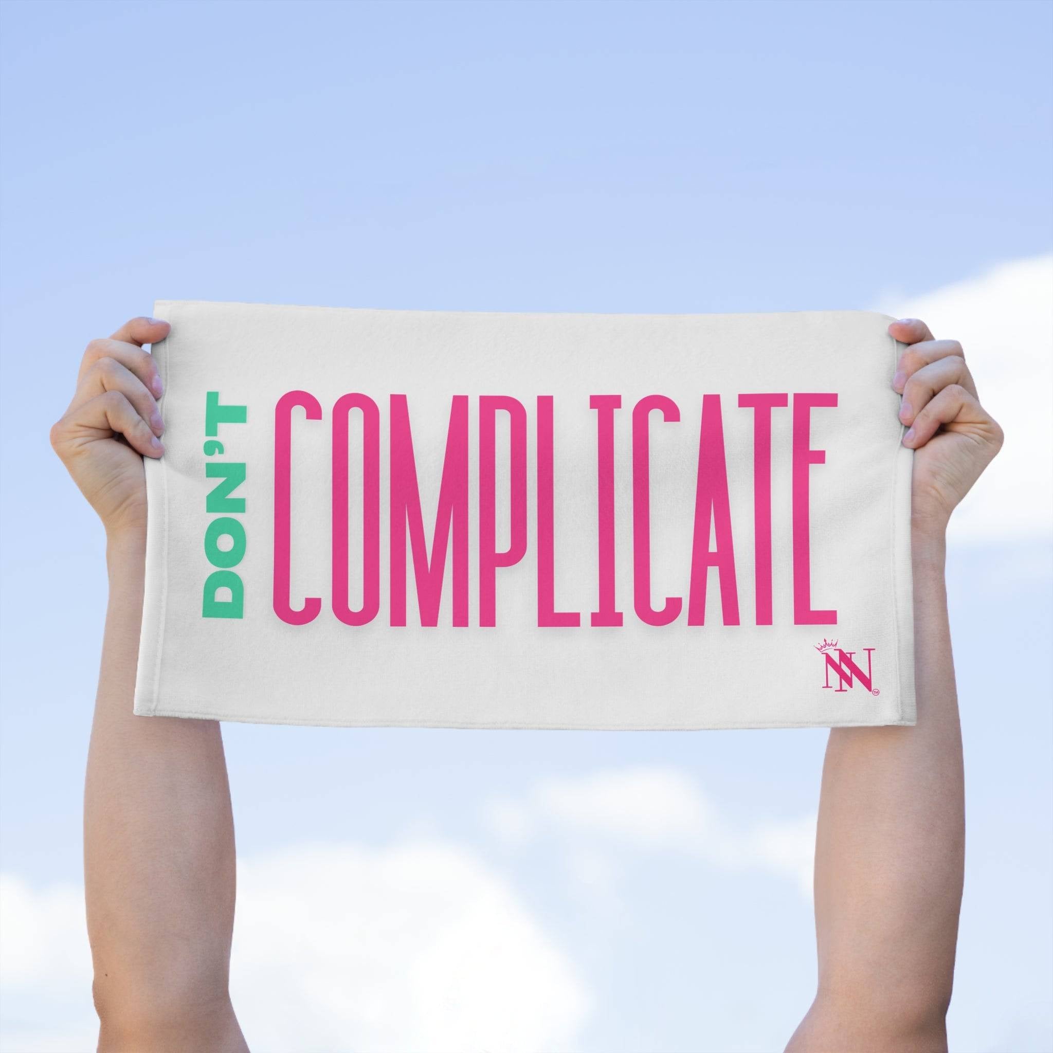 Don’t Complicate | Mix & Match Soft Fun-Flirty Lovers’ Towels