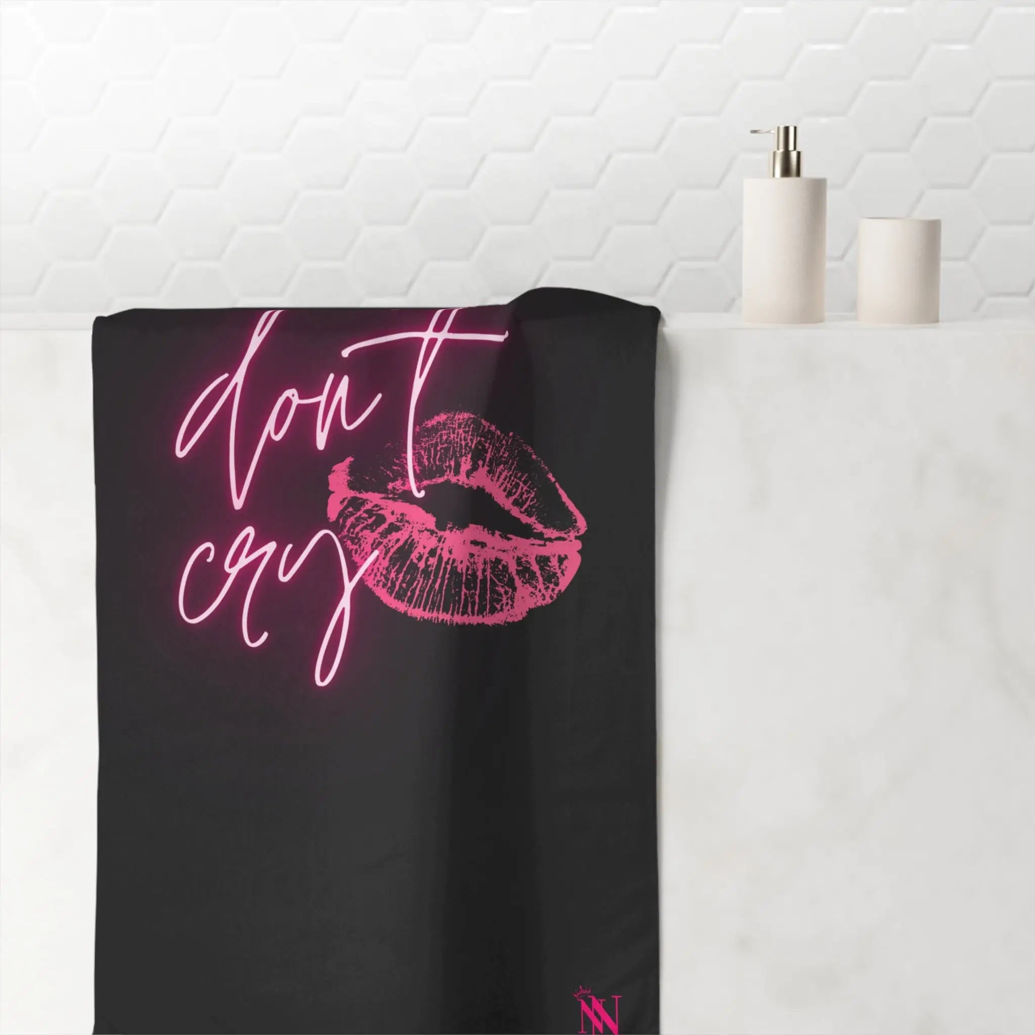 Don’t Cry | Mix & Match XL Fun-Flirty Lovers’ Towels