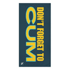 Don’t Forget to Cum | Mix & Match Naughty XL Fun-Flirty Lovers’ Towels