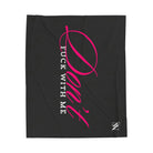 Don’t Fuck With Me | Mix & Match Fun-Flirty Lovers’ Blankets