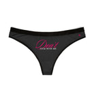 Don’t Fuck With Me | Mix & Match Women’s Fun-Flirty Lovers’ Thongs