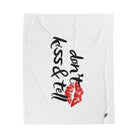 Don’t Kiss & Tell | Mix & Match Fun-Flirty Lovers’ Blankets