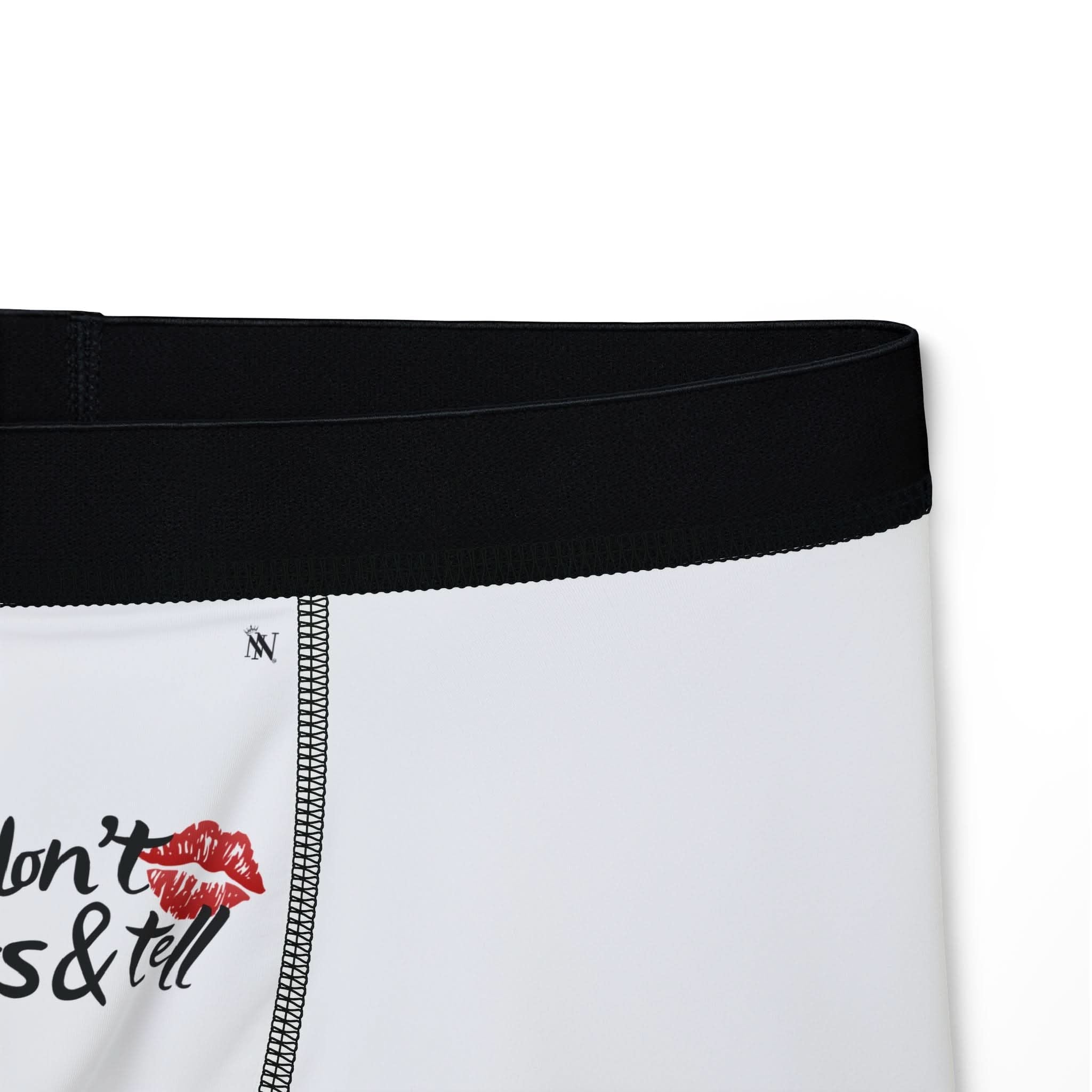 Don’t Kiss & Tell | Mix & Match Fun-Flirty Lovers’ Boxer Briefs