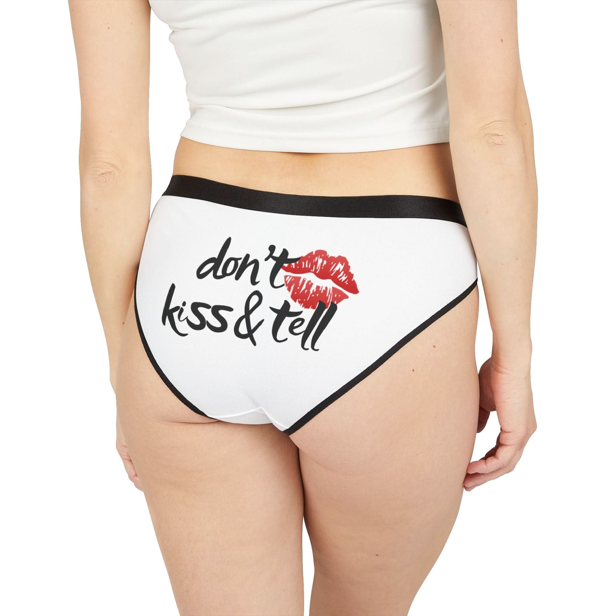 Don’t Kiss & Tell | Mix & Match Women’s Fun-Flirty Lovers’ Panties