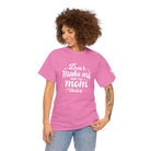 Don’t Make Me Use My Mom Voice | Mix & Match Cotton Unisex Fun-Flirty Lovers’ T-Shirts